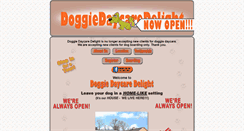Desktop Screenshot of doggiedaycaredelight.com